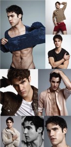 Sticky Pages: Darren Criss shows skin in Out Magazine
