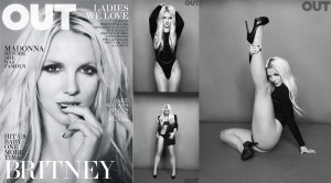 Sticky Pages: Britney Spears on Out Magazine