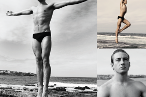 Sticky Pages: Matthew Mitcham for HUNTER Fashion Magazine