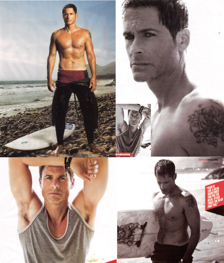 Rob Lowe’s Sizzling Men’s Fitness Spread | THE MAN CRUSH BLOG