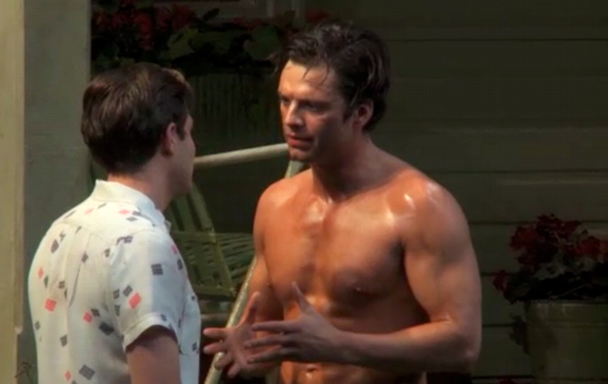 Sebastian Stan In Picnic Broadway THE MAN CRUSH BLOG